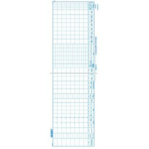 Výplatná listina, 57x21cm
