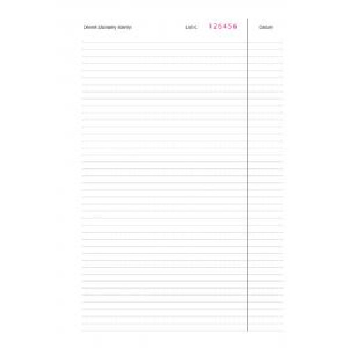 Stavebný denník, číslovaný, A4, 158 listov Stavebný denník, číslovaný, A4, 158 listov