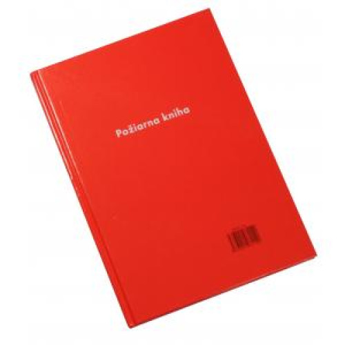 Požiarna kniha, A4, tvrdá väzba, 96 listov Požiarna kniha, A4, tvrdá väzba, 96 listov