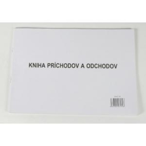 Kniha príchodov a odchodov, A4, 50 hárkov Kniha príchodov a odchodov, A4, 50 hárkov