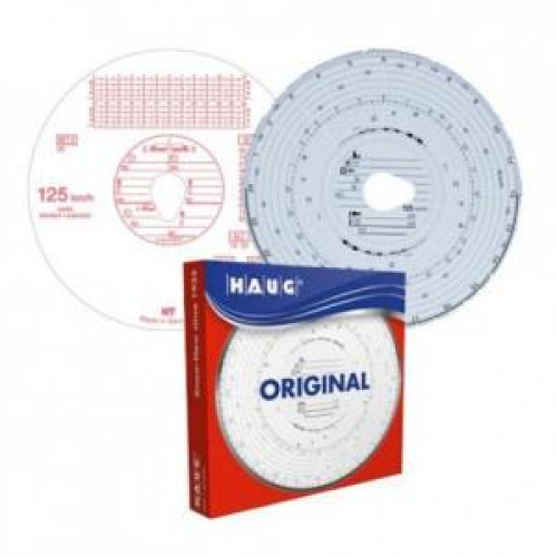 Tachografické kotúče HAUG ORIGINAL Combi, 125 km/h Tachografické kotúče HAUG ORIGINAL Combi, 125 km/h