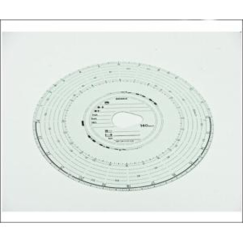 Tachog. kotúče Kienzle 140-24/2 EC 4K, 100ks Tachog. kotúče Kienzle 140-24/2 EC 4K, 100ks