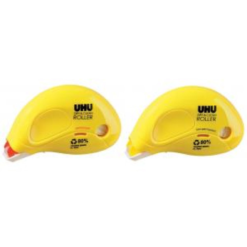 Lepiaci roller UHU Dry&Clean permanentný jednorazový 6,5mm x 8m 479157 Lepiaci roller UHU Dry&Clean permanentný jednorazový 6,5mm x 8m 479157
