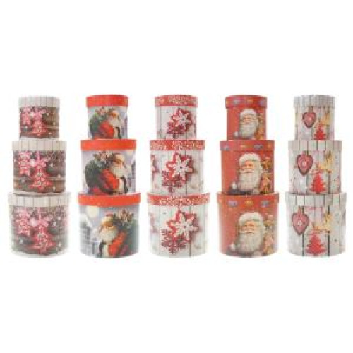 Sada 3 ks papierových darčekových krabíc Sada 3 ks papierových darčekových krabíc