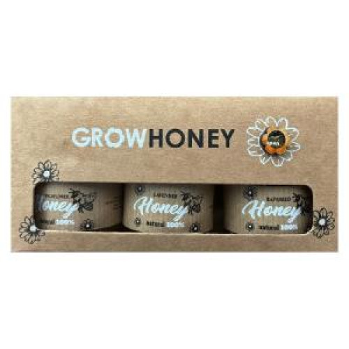 Sada domácich medov 3 x 50 ml s naberačkou Sada domácich medov 3 x 50 ml s naberačkou