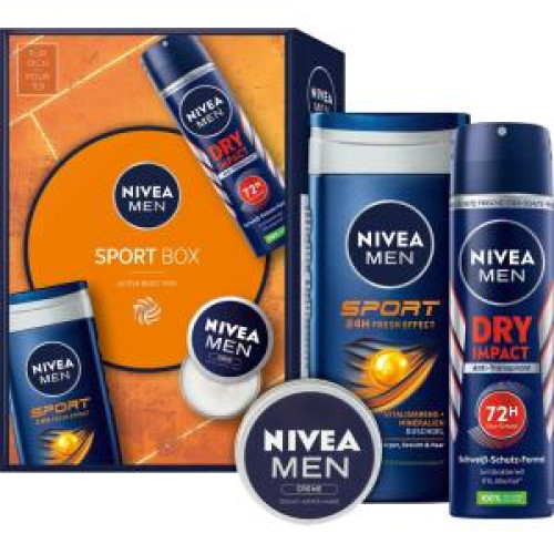 Nivea pánska kazeta DEO SPORT (deo+SG+krém) Nivea pánska kazeta DEO SPORT (deo+SG+krém)
