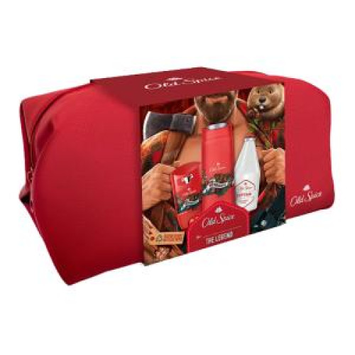 Kazeta: Old Spice SG 250ml Bearg + Stick 50ml Bearg +VPH100m Captain + Taška Kazeta: Old Spice SG 250ml Bearg + Stick 50ml Bearg +VPH100m Captain + Taška