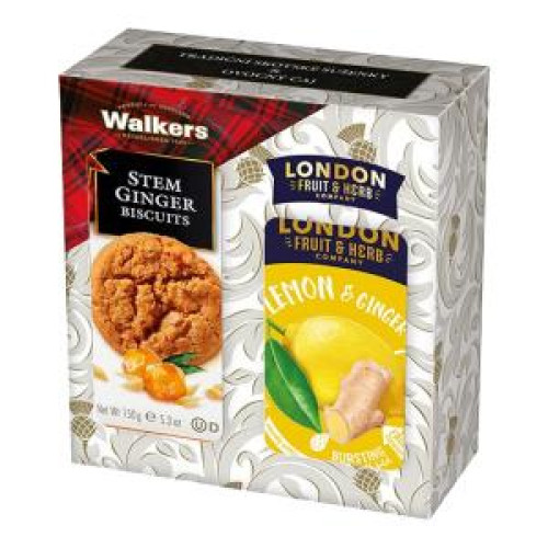 Darčeková sada LONDON Fruit & Herb Citrón a zázvor 150 g Darčeková sada LONDON Fruit & Herb Citrón a zázvor 150 g