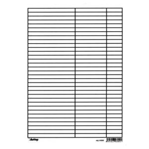 Plastová písacia podložka A4 do zošita riadková Plastová písacia podložka A4 do zošita riadková