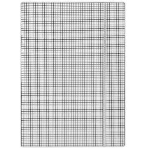 Kartónový obal s gumičkou DONAU biele káro Kartónový obal s gumičkou DONAU biele káro