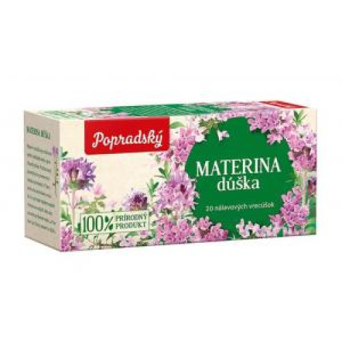 Čaj BOP bylinný materina dúška 20 x 1,5 g Čaj BOP bylinný materina dúška 20 x 1,5 g