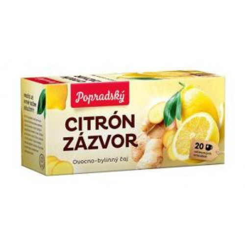 Čaj BOP ovocný citrón, zázvor 40g Čaj BOP ovocný citrón, zázvor 40g