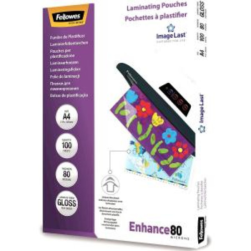 Laminovacie fólie Fellowes 216x303 A4 80mic Laminovacie fólie Fellowes 216x303 A4 80mic