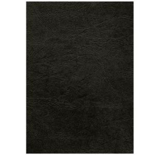 Kartónové obálky na krúžkovú väzbu Delta koža A3 čierne