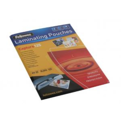 Laminovacie fólie Fellowes 154x216 125mic 25ks Laminovacie fólie Fellowes 154x216 125mic 25ks