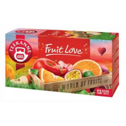 Čaj TEEKANNE ovocný Fruit Love HB 20 x 2,25 g Čaj TEEKANNE ovocný Fruit Love HB 20 x 2,25 g