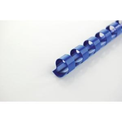 Plastové hrebene GBC 21R 8mm modré Plastové hrebene GBC 21R 8mm modré