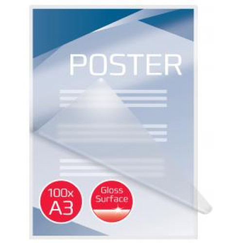 Laminovacie fólie GBC A3 175 mic (100) transparentné Laminovacie fólie GBC A3 175 mic (100) transparentné