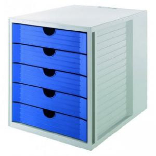 Zásuvkový box System KARMA eko-modrý Zásuvkový box System KARMA eko-modrý