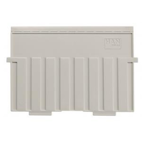 Plastové oddeľovače A5 do kartotéky HAN 955 sivé 5ks