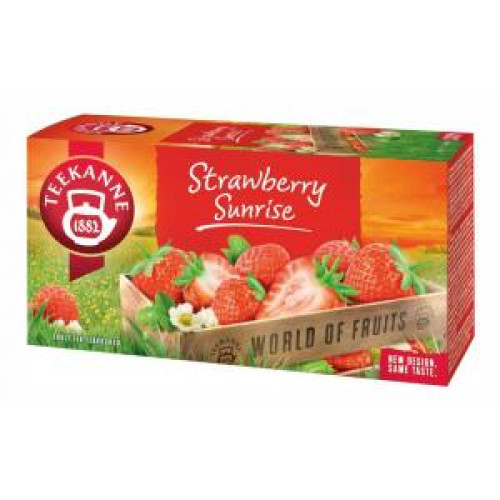 Čaj TEEKANNE ovocný Strawberry Sunrise HB 20 x 2,5 g Čaj TEEKANNE ovocný Strawberry Sunrise HB 20 x 2,5 g