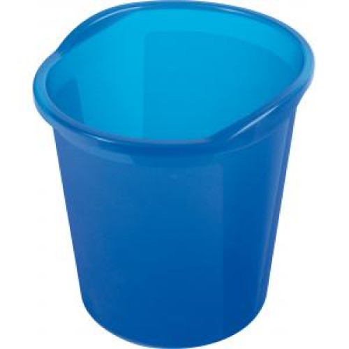Kôš plastový Helit Economy 13l priesvitný modrý Kôš plastový Helit Economy 13l priesvitný modrý