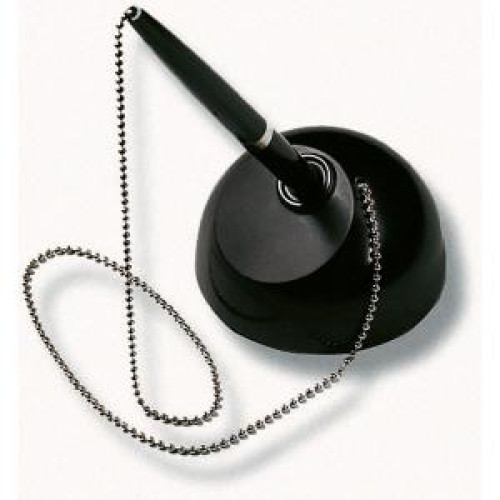 Pero s guľovitým čiernym stojanom Pero s guľovitým čiernym stojanom