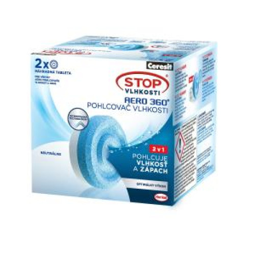 Ceresit Stop vlhkosti - 2tablety AERO 2x450g Ceresit Stop vlhkosti - 2tablety AERO 2x450g