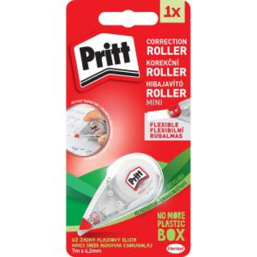 Korekčný roller Pritt Mini jednorazový 4,2mm x 7m Korekčný roller Pritt Mini jednorazový 4,2mm x 7m