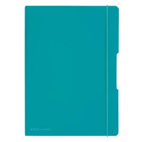 Zošit Herlitz my.book Flex A4 2x40 listov linajkový štvorčekový PP tyrkysový Zošit Herlitz my.book Flex A4 2x40 listov linajkový štvorčekový PP tyrkysový