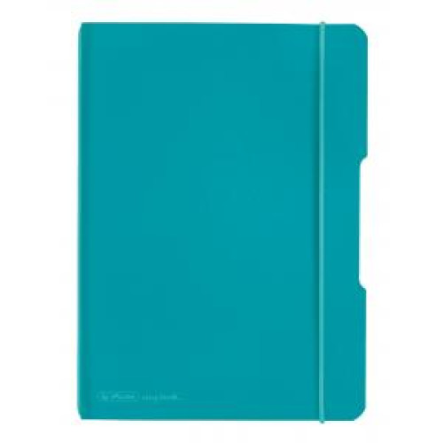 Zošit Herlitz my.book Flex A5 40 listov štvorčekový PP tyrkysový Zošit Herlitz my.book Flex A5 40 listov štvorčekový PP tyrkysový