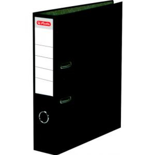 Zakladač pákový Herlitz Mramor 8cm čierny Zakladač pákový Herlitz Mramor 8cm čierny