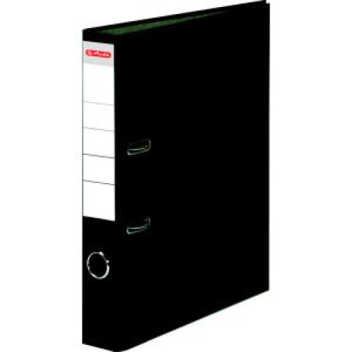 Zakladač pákový Herlitz Mramor 5cm čierny Zakladač pákový Herlitz Mramor 5cm čierny