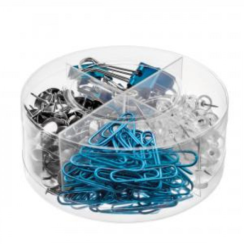 Dóza mix pripináčiky špendlíky kancelárske spony a klipy na dokumenty Herlitz Frozen Glam 310ks Dóza mix pripináčiky špendlíky kancelárske spony a klipy na dokumenty Herlitz Frozen Glam 310ks