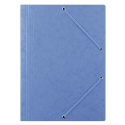 Prešpánový obal s gumičkou DONAU modrý Prešpánový obal s gumičkou DONAU modrý