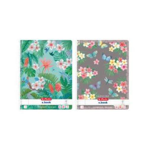 Blok poznámkový linajkový Herlitz Ladylike mix A4 80 listov Blok poznámkový linajkový Herlitz Ladylike mix A4 80 listov