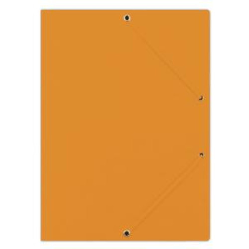 Prešpánový obal s gumičkou DONAU oranžový Prešpánový obal s gumičkou DONAU oranžový