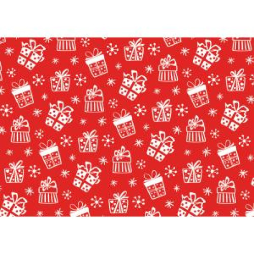 Baliaci papier vianočný Darčeky 70cmx2m